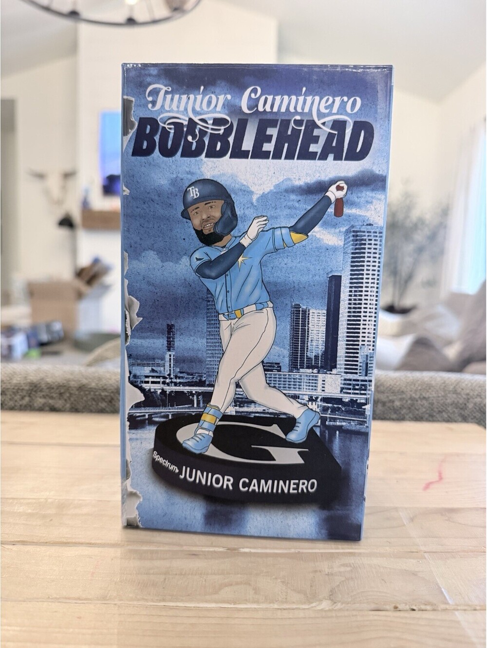 Junior Caminero Tampa Bay Rays Bobblehead SGA 6/5/2025